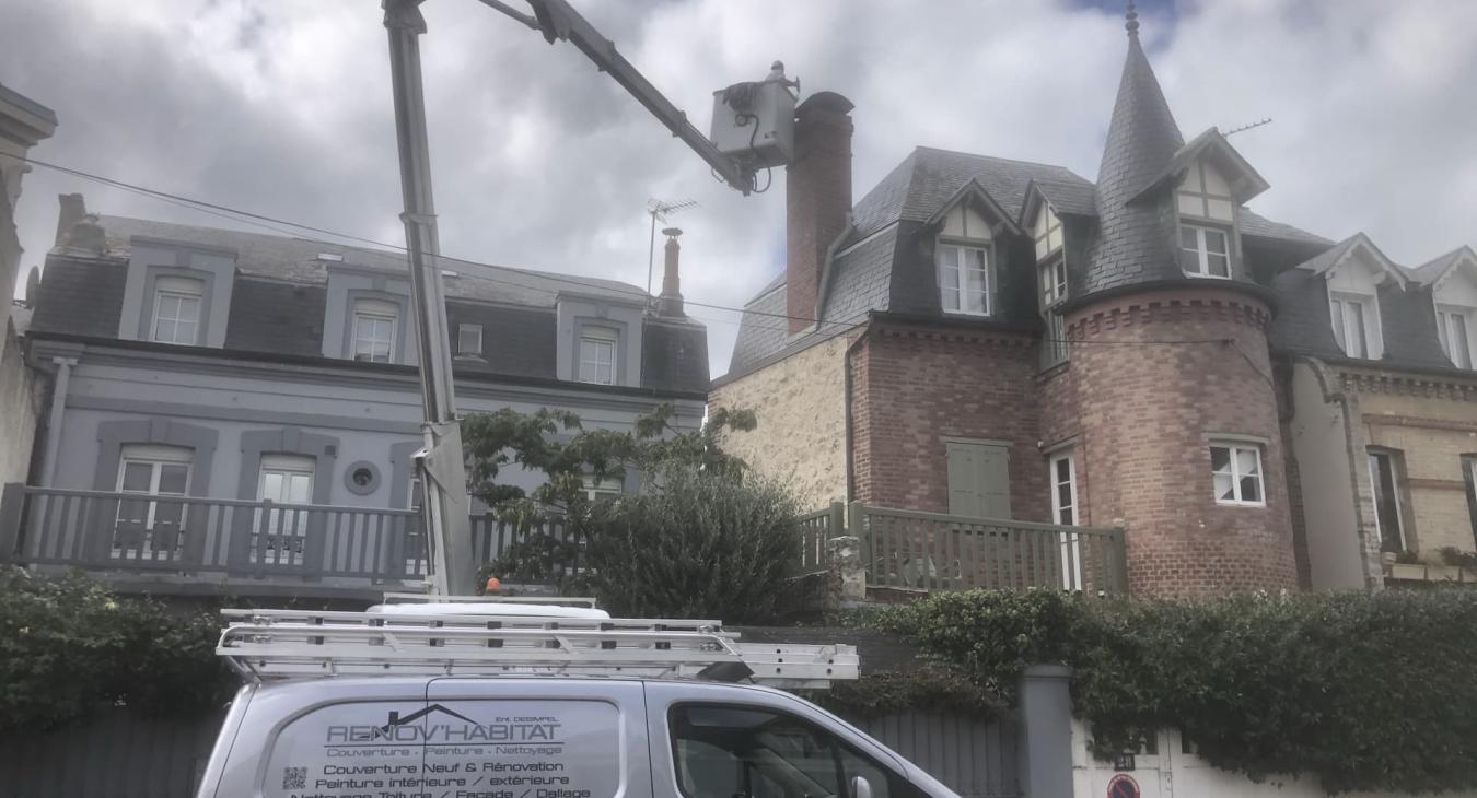 Nettoyage de toiture & Piques anti-volatiles Deauville