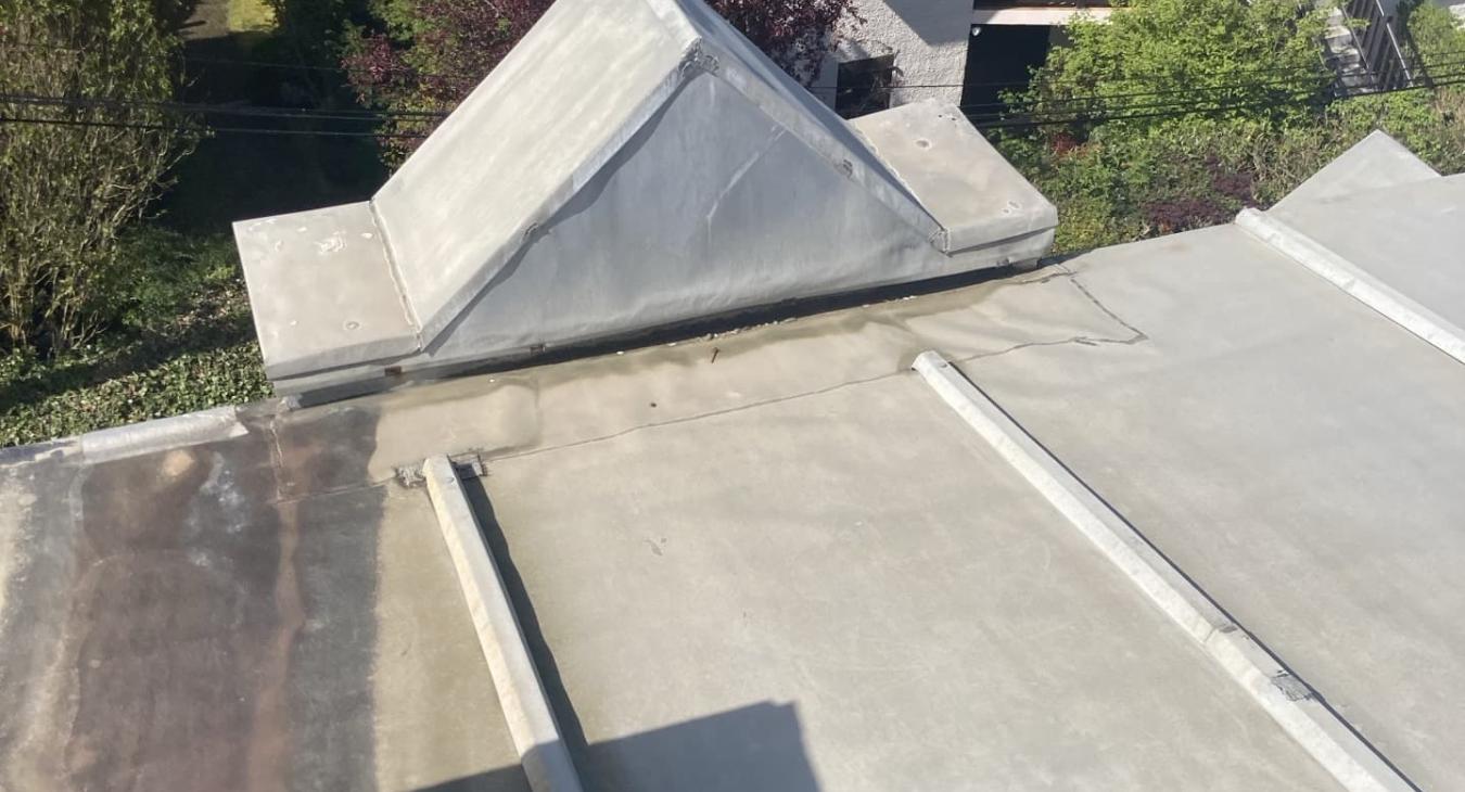 Remplacement de toiture en zinc Villers sur Mer