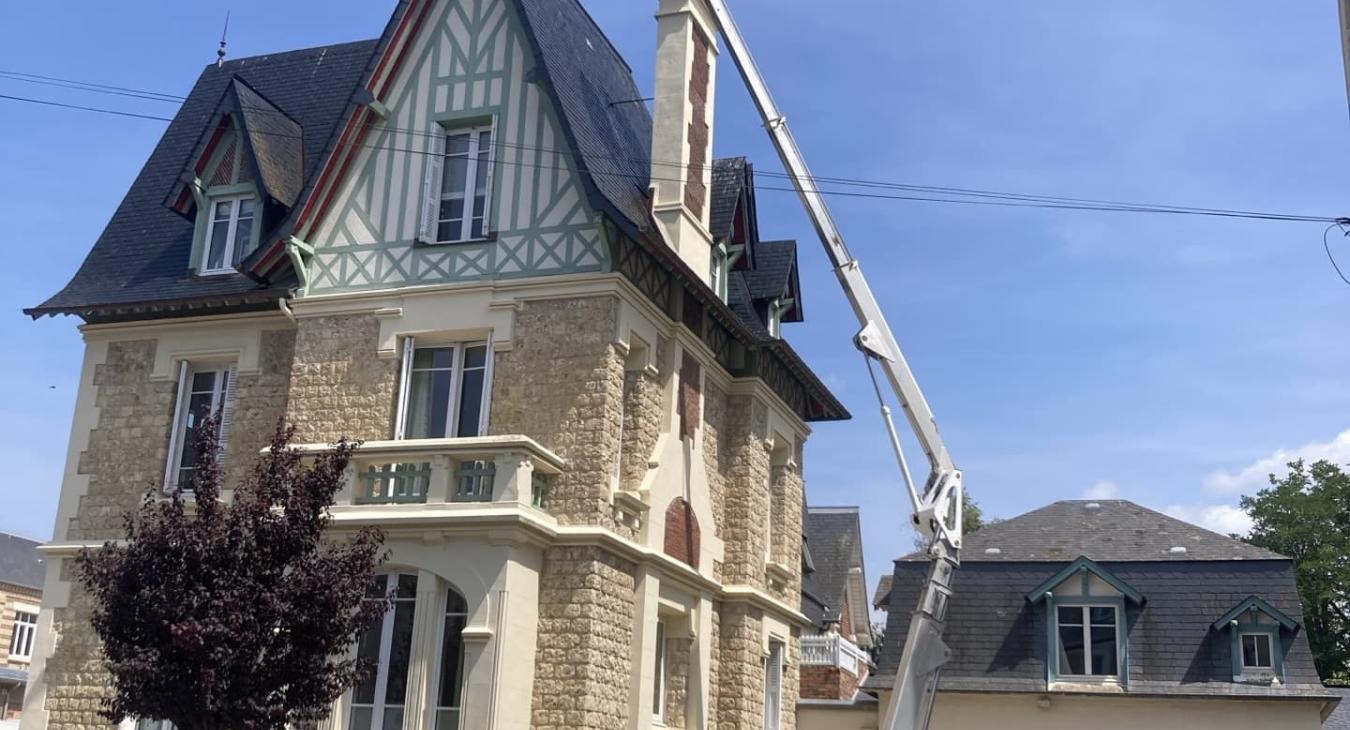 Traitement hydrofuge de toiture Deauville