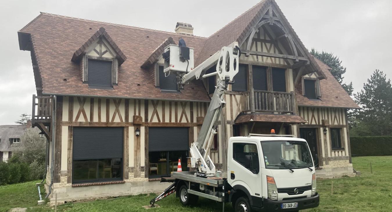 Nettoyage de gouttières Deauville